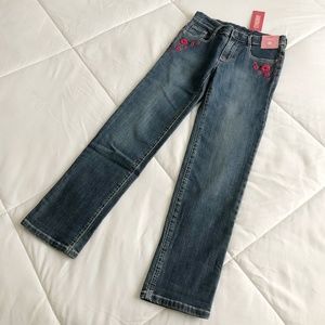 Gymboree "2010 Poppy Love" Embroidered Jeans